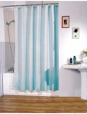 Duschvorhang Blau, Breite 180 cm