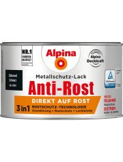 Metallschutzlack Anti-Rost, 3in1, schwarz glnzend 300 ml