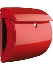 Briefkasten Briefkasten in Klavierlack-Optik, Piano 886 R, Rot