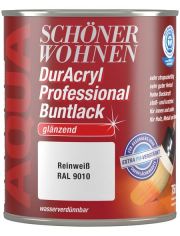 Buntlack DurAcryl Professional glnzend, 750 ml reinwei߫
