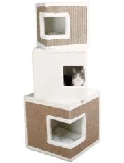 Kratzbaum Cat Tower Lilo, B/T/H: 46/46/123 cm, wei