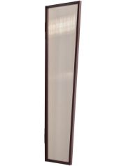Seitenblende B1 PC bronce, BxH: 60x200 cm, braun
