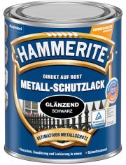 Metallschutzlack Schwarz glnzend, 2,5 Liter