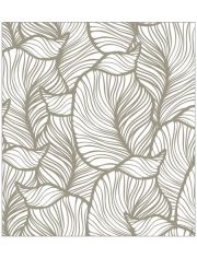 Fensterfolie mySPOTTI look Leaves beige, 90 x 100 cm, statisch haftend