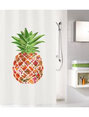 Duschvorhang Pineapple, Breite 180 cm