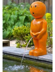 Wasserspiel BOY IX, BxTxH: 23x25x67 cm, orange