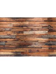 Fototapete Wooden Wall, 8-teilig, 366x254 cm