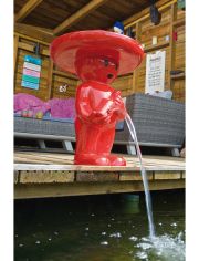 Wasserspiel BOY Mexicano VI, BxTxH: 32,5x32,5x47 cm, rot