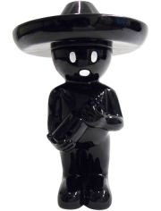 Wasserspiel BOY Mexicano II, BxTxH: 43x43x67 cm, schwarz
