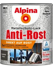 Metallschutzlack Anti-Rost, 3in1, schwarz Eisenglimmer 750 ml