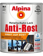 Metallschutzlack Anti-Rost, 3in1, hellgrau glnzend 750 ml