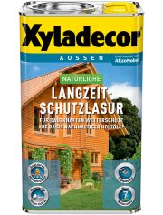 Holzschutz-Lasur Langzeit-Schutzlasur, Palisander, 4 Liter