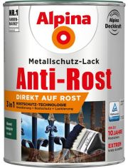 Metallschutzlack Anti-Rost, 3in1, dunkelgrn glnzend 2,5 l