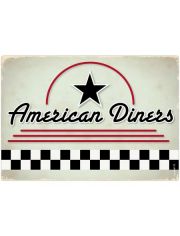 Spritzschutz pop, American Diners, 59x41 cm