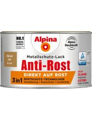 Metallschutzlack Anti-Rost, 3in1, gold glnzend 300 ml