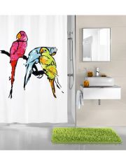 Duschvorhang Parrot, Breite 180 cm