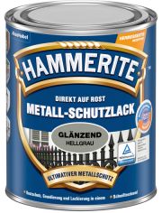 Metallschutzlack Hellgrau glnzend, 750 ml