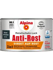 Metallschutzlack Anti-Rost, 3in1, grau glnzend 300 ml