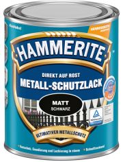 Metallschutzlack Schwarz matt, 750 ml