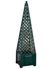 Spalier Obelisk, BxH: 43x172 cm, Inkl. Kugel, grn