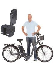 E-Bike City Damen Alu City Comfort Tiefeinsteiger, 26 Zoll, 3 Gang, Frontmotor, 250 Wh