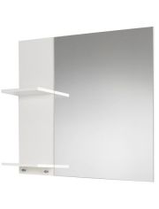 Spiegel / Badspiegel Basic Breite 70 cm, mit seitlichen Ablagen