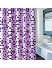 Duschvorhang Premium Mosaico Violet