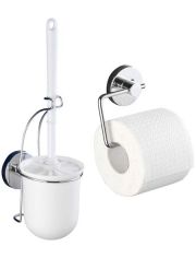WC-Garnitur Milazzo, 2-teiliges Set, Vacuum-Loc Befestigen ohne bohren