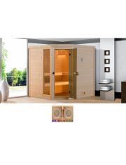 Sauna Arendal 1, 88/171/205 cm, 7,5-KW-Ofen mit externer Steuerung