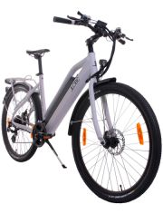 E-Bike Trekking Damen E-Urban Voga Bianco, 27,5 Zoll, 21 Gang, 499 Wh