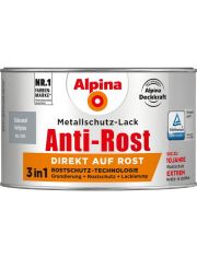 Metallschutzlack Anti-Rost, 3in1, hellgrau glnzend 300 ml