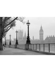 Fototapete London Fog, 8-teilig, 366x254 cm