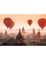 Vliestapete Ballons over Bagan, 366x254cm, 8-teilig