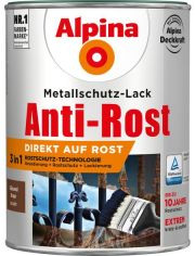 Metallschutzlack Anti-Rost, 3in1, braun glnzend 2,5 l