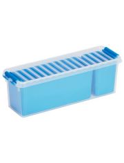 Aufbewahrungsbox Mix Box 1,3 Liter + 2 Fcher, 4er-Set