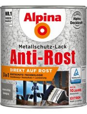 Metallschutzlack Anti-Rost Hammerschlag, Dunkelgrau 750 ml