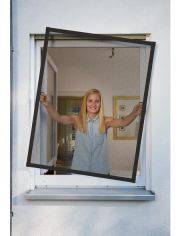 Insektenschutz-Fenster PLUS, BxH: 100x120 cm, anthrazit