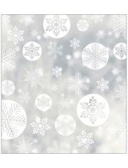 Fensterfolie mySPOTTI look Snowy white, 90 x 100 cm, statisch haftend