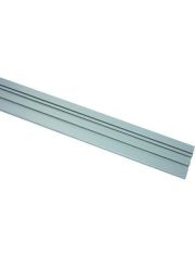 GARDINIA Aluminium-Vorhangschiene 1-lufig, aluminium (1 Stck)