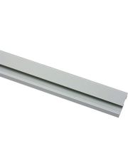 GARDINIA Aluminium-Vorhangschiene 1-lufig, aluminium (1 Stck)