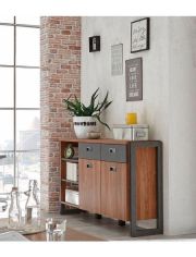 Home affaire Sideboard Detroit, Breite 150 cm, im angesagten Industrial Look