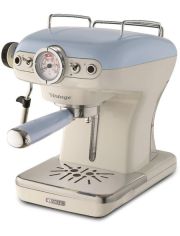Ariete Espressomaschine 1389 Vintage blau-wei