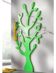 Wandgarderobe Baum mit 7 Haken, in veilen verschiedenen Farben